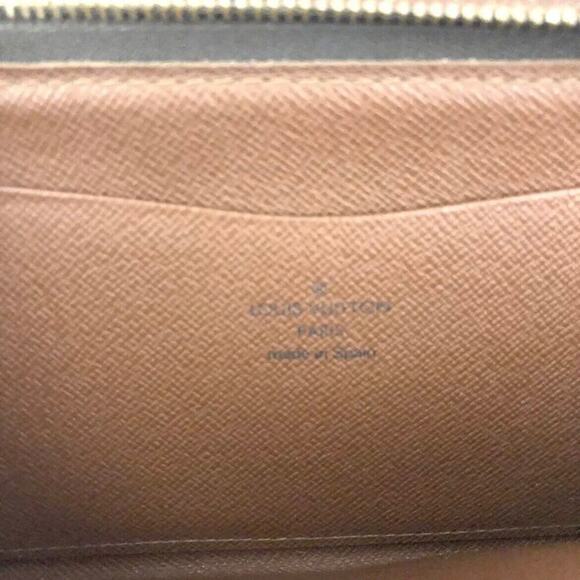 Authentic Louis Vuitton LV Monogram Porte Monnaie Zip Around Long Wallet - Picture 5 of 7